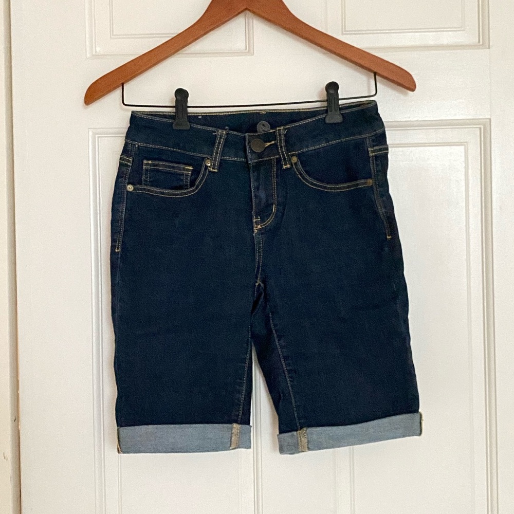bermuda denim shorts